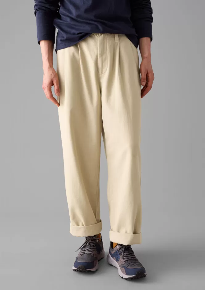 Cheap Bill Cotton Wide Leg Trousers Trousers