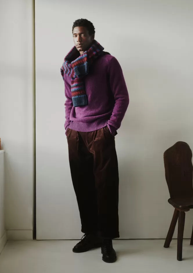Cheap Bill Organic Cord Wide Leg Trousers Cord | Trousers