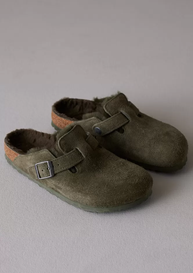 Online Birkenstock Boston Sheepskin Slippers Women Slippers | Nightwear