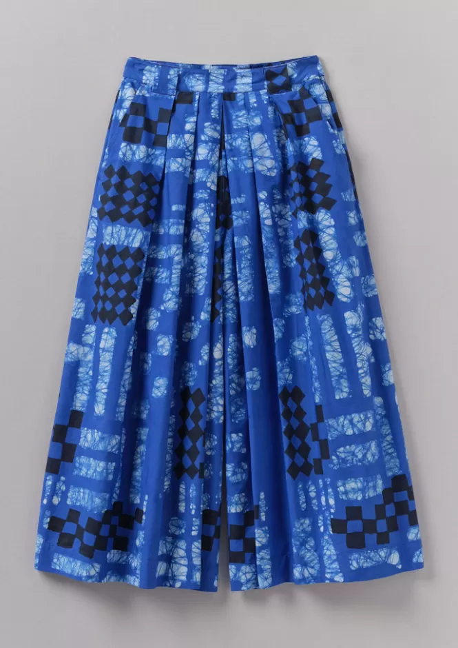 Sale Block Print Batik Cotton Culottes Women Skirts | Trousers