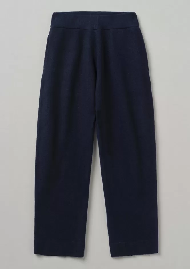 Sale Boiled Wool Pull On Trousers Women Loungewear | Trousers