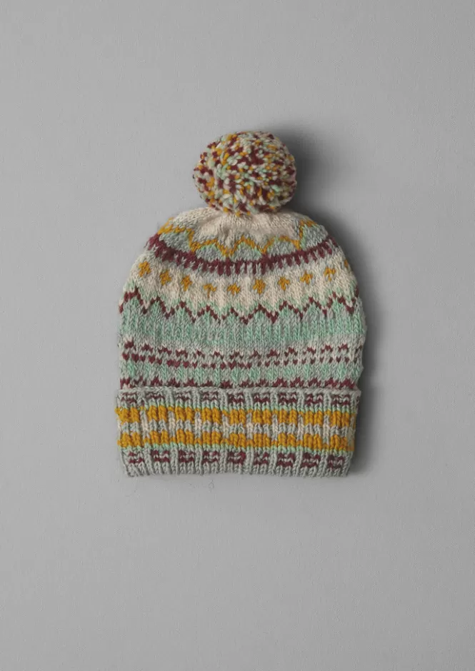 Clearance Chamula Hand Knit Fair Isle Hat Hats, Scarves & Gloves