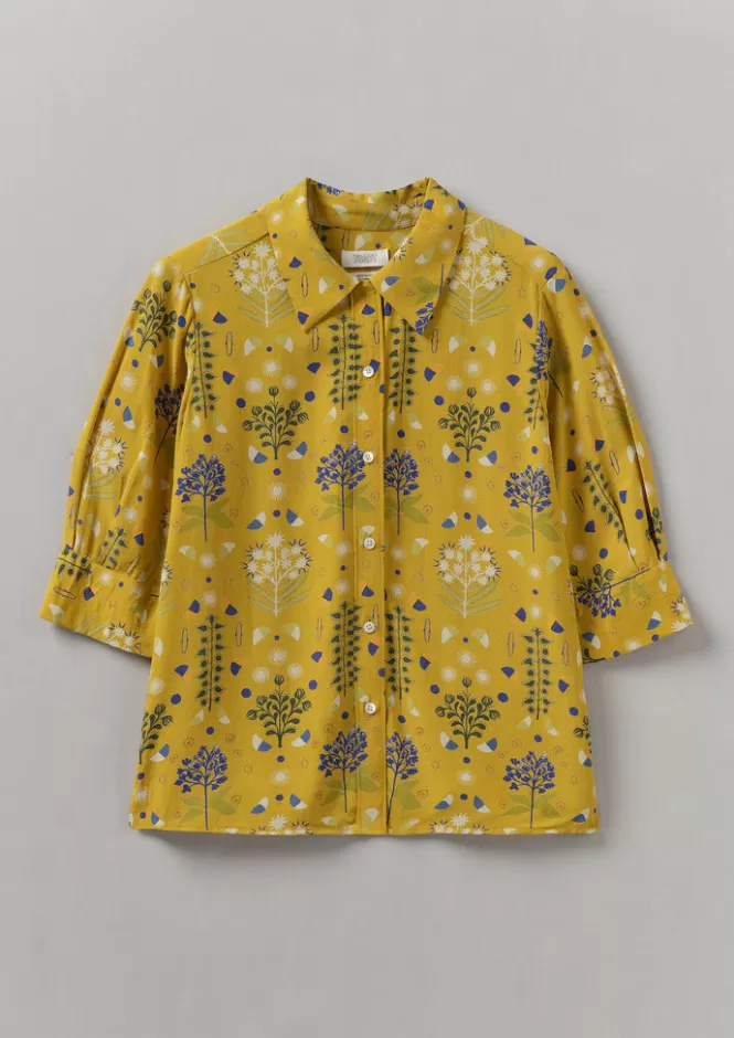 Cheap Collector Print Crepe Shirt Women Shirts | Tops & Tees