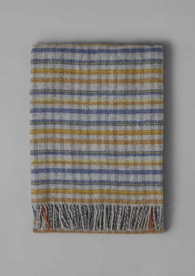 Cheap Dashed Check Wool Blanket Textiles | Blankets & Throws