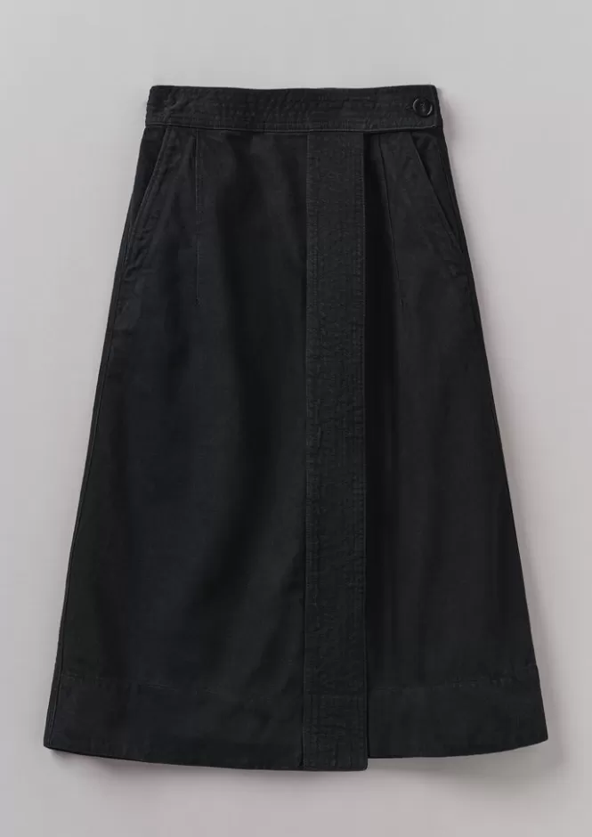 Discount Denim Wrap Skirt Women Denim | Workwear