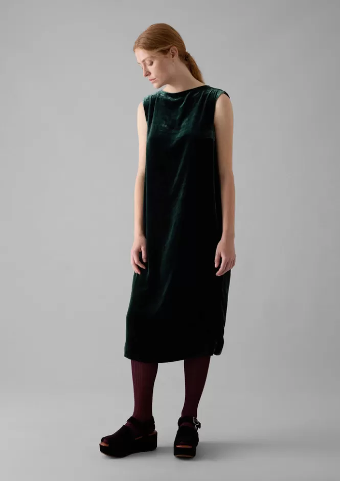 Cheap Fluid Silk Velvet Dress Women Velvet | Dresses