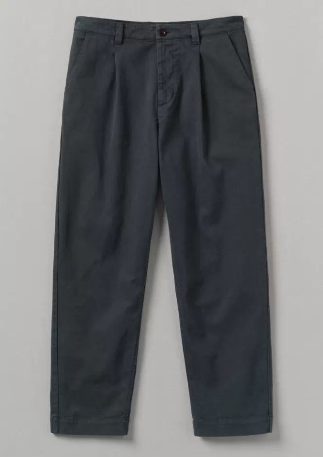 Best Garment Dyed Cotton Pleat Trousers Workwear | Trousers