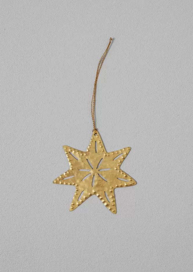 Best Sale Hammered Metal Star Decoration Christmas Decorations