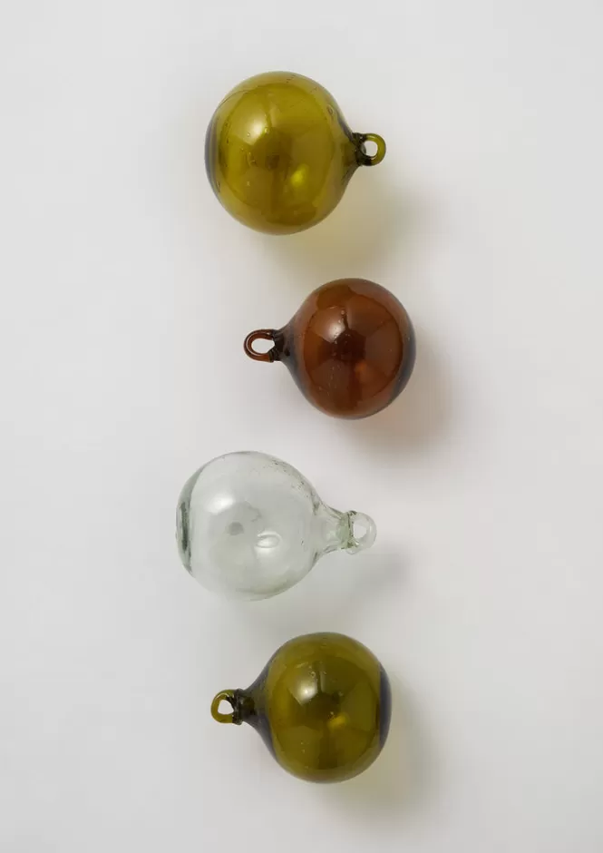 Discount Hand Blown Glass Bauble Set Glass | Christmas Decorations