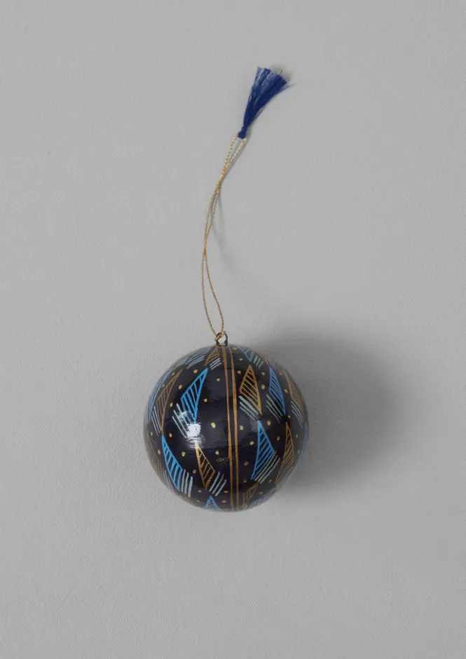 Clearance Harp Hand Painted Bauble Christmas Decorations