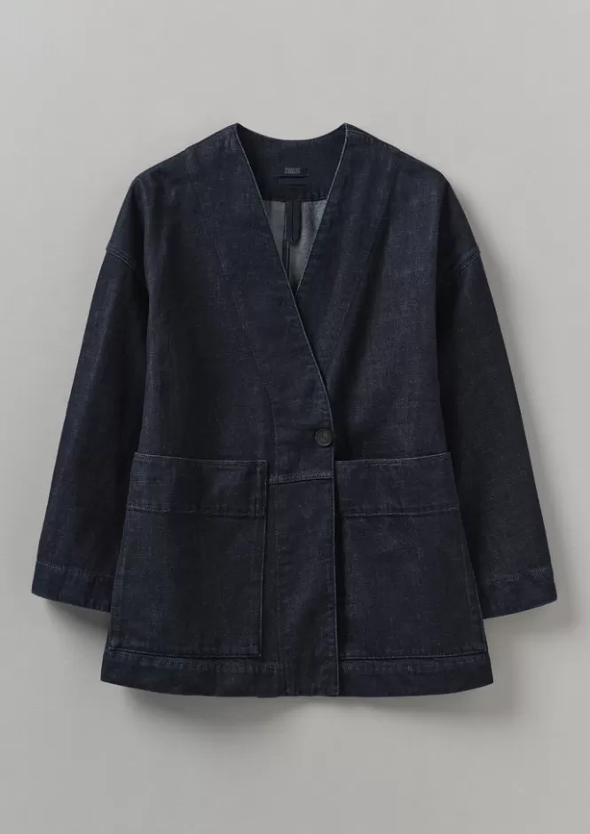 Cheap Denim Wrap Jacket Women Denim | Coats & Jackets