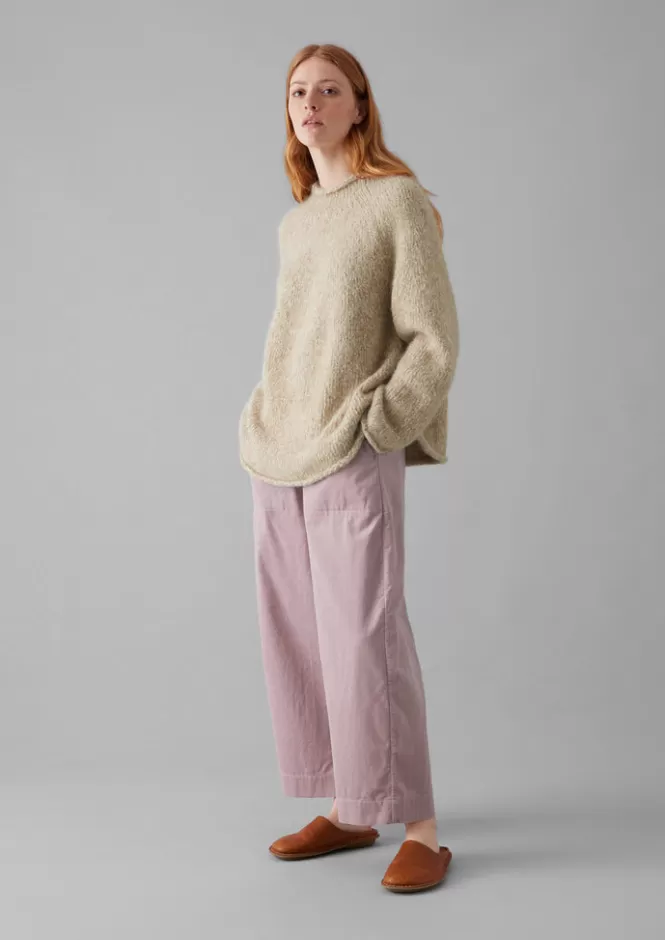 Discount Organic Cord Barrel Leg Trousers Women Cord | Loungewear