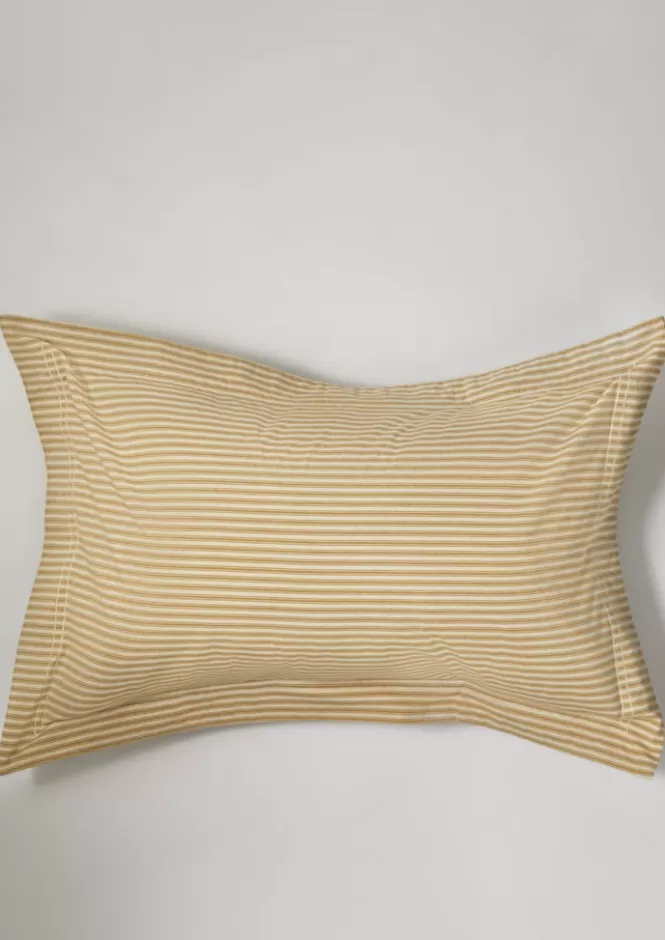 Shop Organic Cotton Ticking Stripe Oxford Pillowcase Textiles | Bed Linen