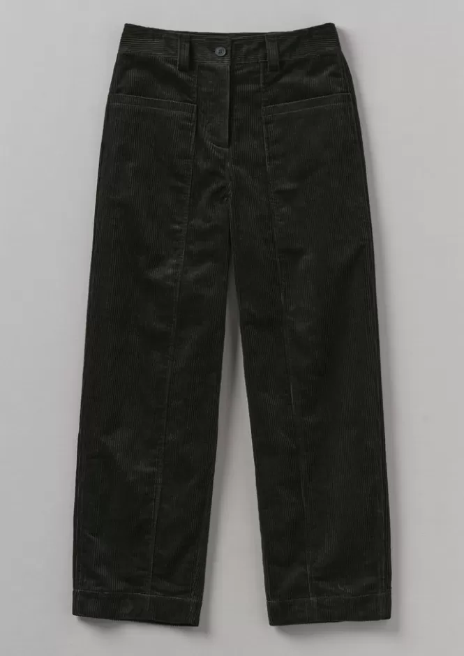 Clearance Panelled Organic Cord Trousers Women Cord | Workwear