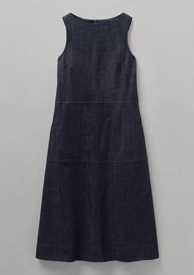 Cheap Panelled Organic Denim Dress Women Denim | Workwear