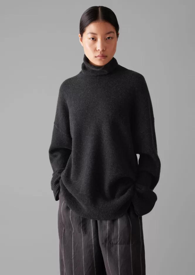 Cheap Roll Neck Wool Cashmere Sweater Women Cashmere | Loungewear