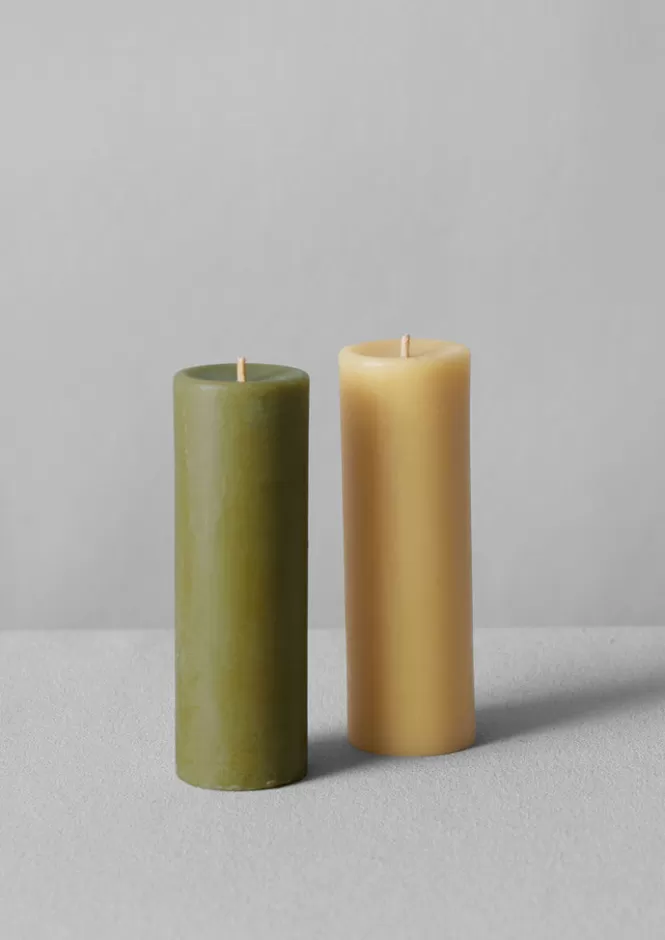 Best Sale Skar Organics Beeswax Pillar Candle Candles & Holders